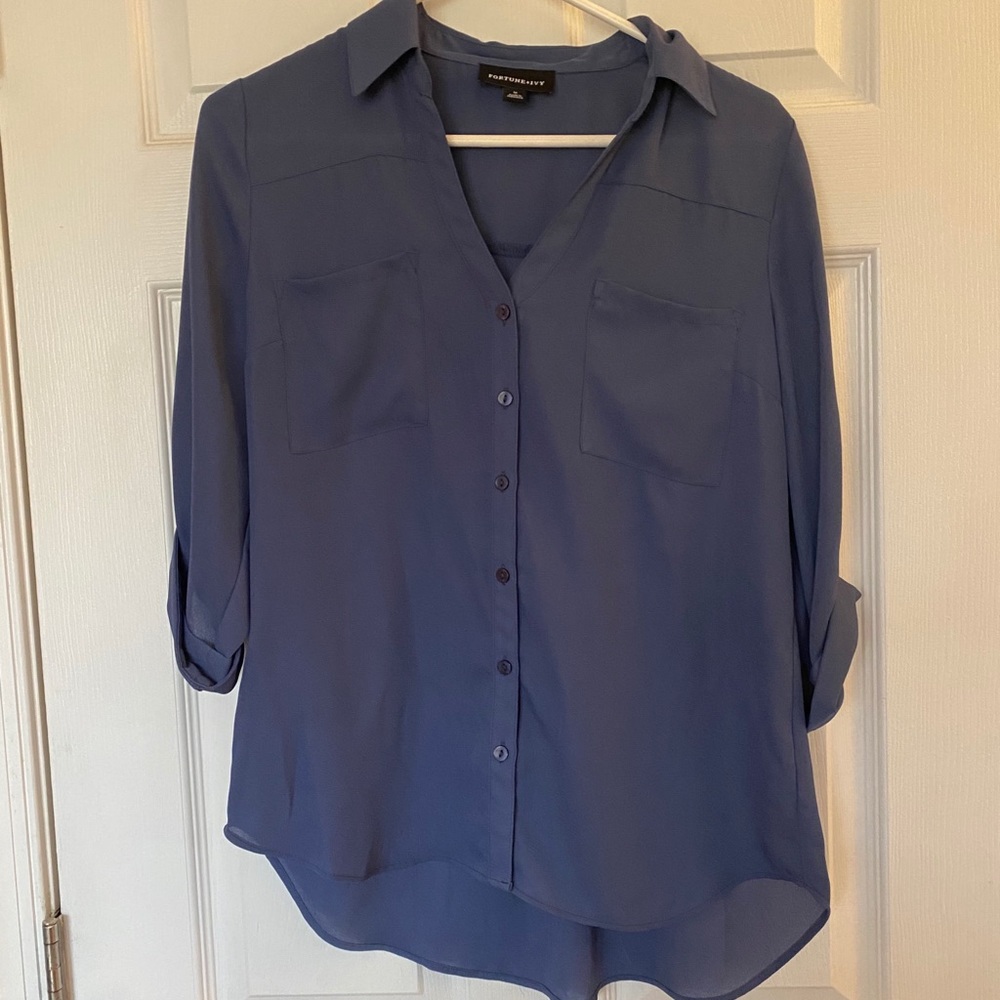 StitchFix Fortune + Ivy Button-down Blouse